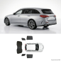 Preview: mercedes c-klasse t-modell S206 sonnenschutz sonniboy