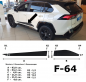 Preview: Side Molding Toyota RAV4 (XA5, EU, M) 01.2019-