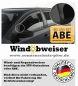 Preview: Rain deflector PROFI BMW Serie7 4-doors 2008 black