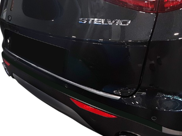 Preview: Edelstahl Ladekantenschutz Alfa Romeo Stelvio
