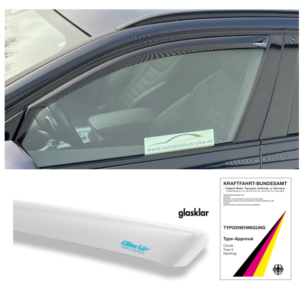 Preview: climair Windabweiser Audi Q5 GU klar