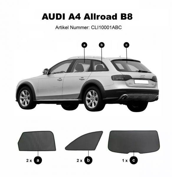 audi a4 allroad B8 sonnenschutz