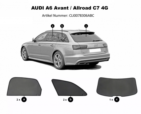 Sonnenschutz Sonniboy Audi A6 Allroad C7