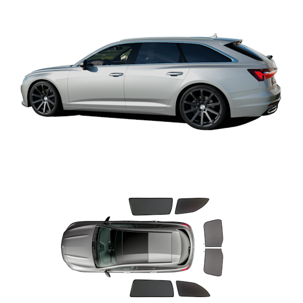 Car Shades Audi A6 Avant C8
