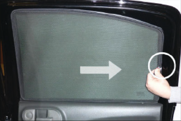 Preview: Car Shades Sun sun protection Rear door window