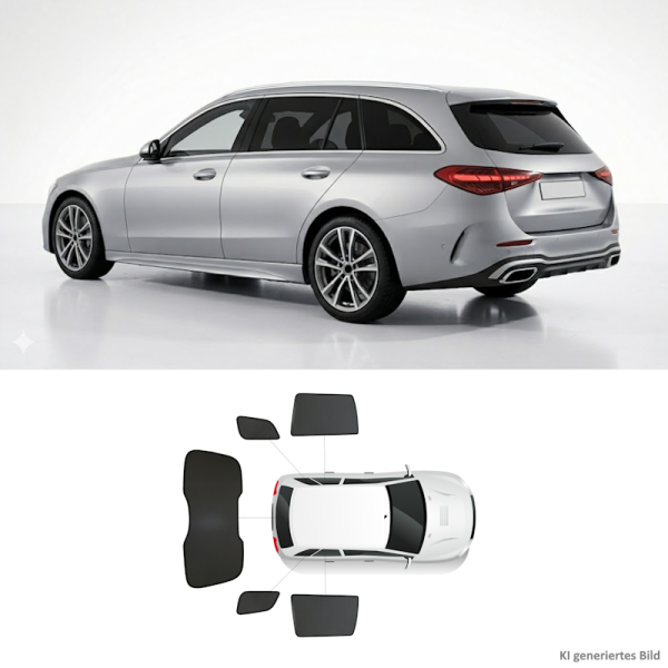 sun protection sonniboy mercedes c-class Estate S206
