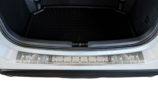 Preview: Mazda 2 KB Edelstahl Ladekantenschutz