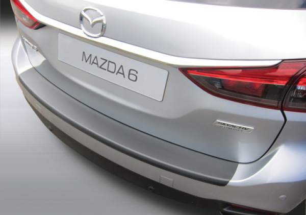 teileplus24 L597 Ladekantenschutz V2A Edelstahl kompatibel mit Mazda 6 3 GJ  Kombi 2013- Abkantung, Farbe:Anthrazit gebürstet : : Auto &  Motorrad