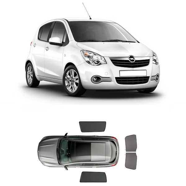 Car Shades Opel Agila B
