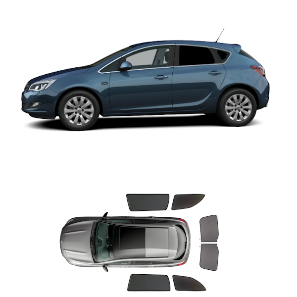 Car Shades Opel Astra J
