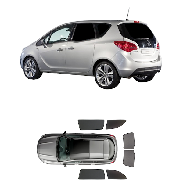 Car Shades Opel Meriva B