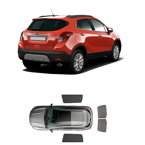 Car Shades Opel Mokka + Mokka X