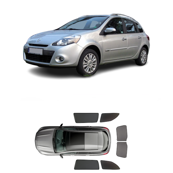 Car Shades Renault Clio Grandtour
