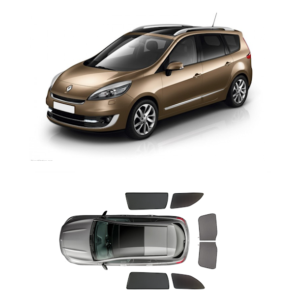 Car Shades Renault Grand Scenic JZ