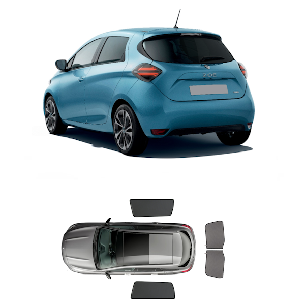 Car Shades Renault Zoe