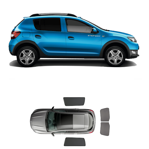 Car Shades Dacia Sandero Stepway SDN