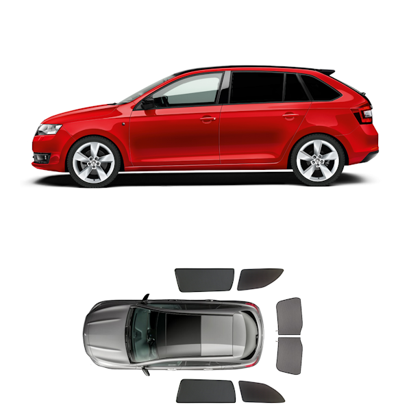 Sonnenschutz Skoda Rapid Spaceback NH