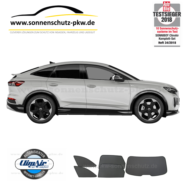 car shades Audi Q4 Sportback E-Tron