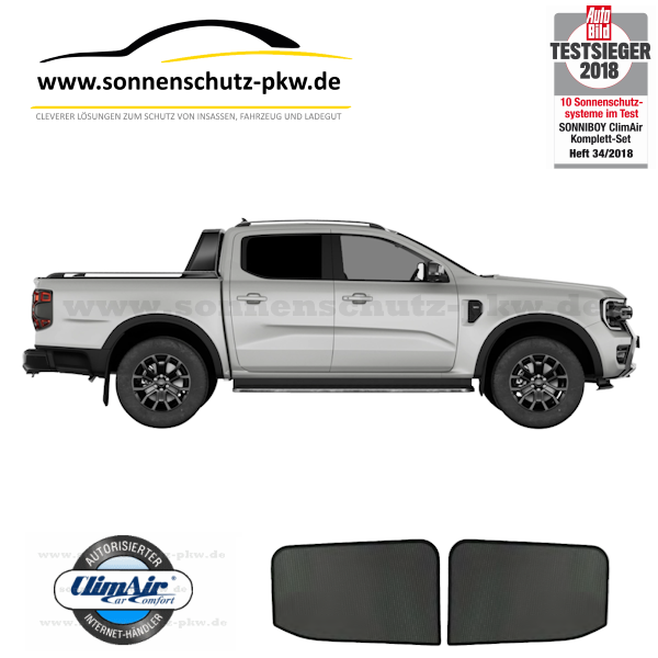 sonnenschutz sonniboy Ford Ranger