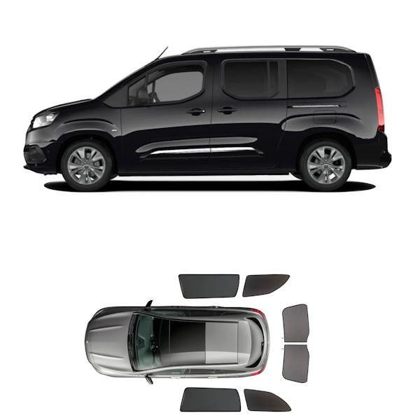 Car Shades Toyota Proace City Verso L2