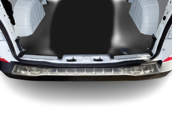 Preview: VW T7 Transporter Edelstahl Ladekantenschutz