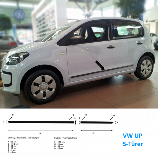 Impact Protection Strip VW UP