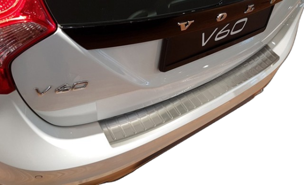 Preview: Edelstahl Ladekantenschutz Volvo V60 F