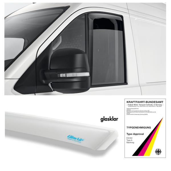 Windabweiser VW Crafter klar