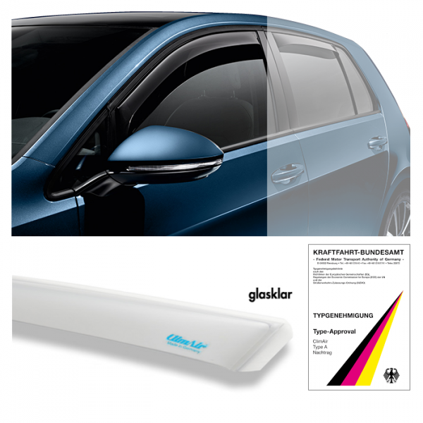 Wind deflector BMW Series 2er Active Tourer (F45)clear