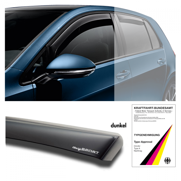 WINDABWEISER Audi Q7 4L schwarz