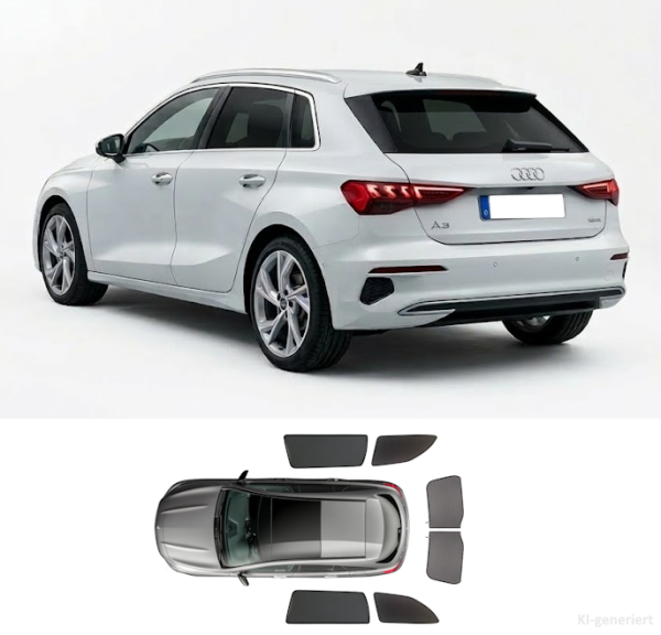 Car Shades Audi A3 Sportback 8Y