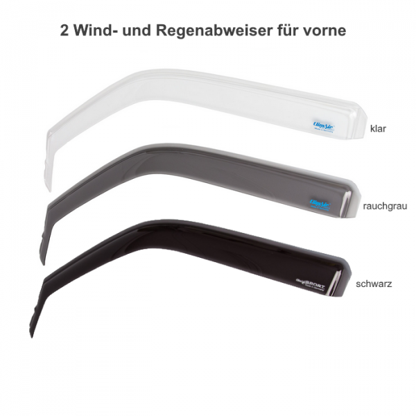 climair Wind deflector BMW Serie1 F20 grey