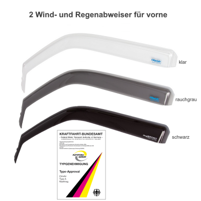 climair WINDABWEISER PROFI Range Rover 3-Türer L538 grau