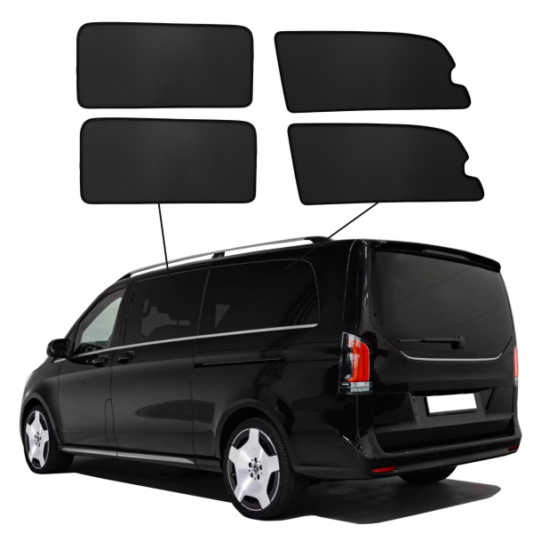 sun protection Mercedes V-Class W447 Side windows Sunclip