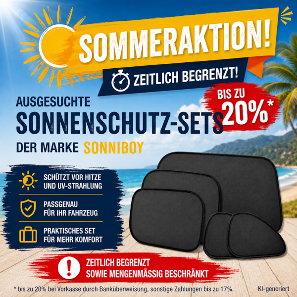 Sun protection Sonniboy Alfa Romeo 159 Stationwagen (939) 2006-10/2011