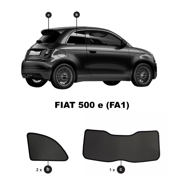 sonnenschutz sonniboy Fiat 500 eletric