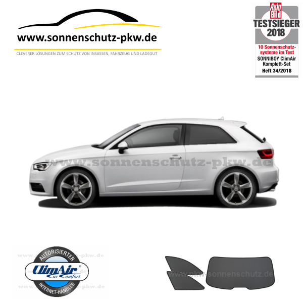 Audi A3 8V sonnenschutz sonniboy