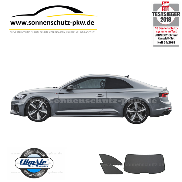 Audi A5 Coupe sun shades sonniboy