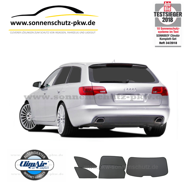 car shades sonniboy Audi A6 Avant C6 4F