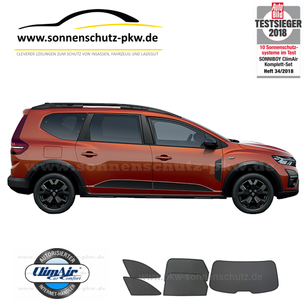 car shades Dacia Jogger sonniboy