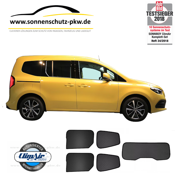 car shades mercedes T-class W420