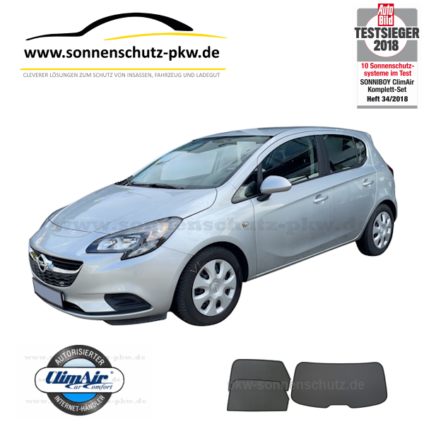 Sun protection Vauxhall Sonnenschutz Sonniboy OPEL Corsa E S-D