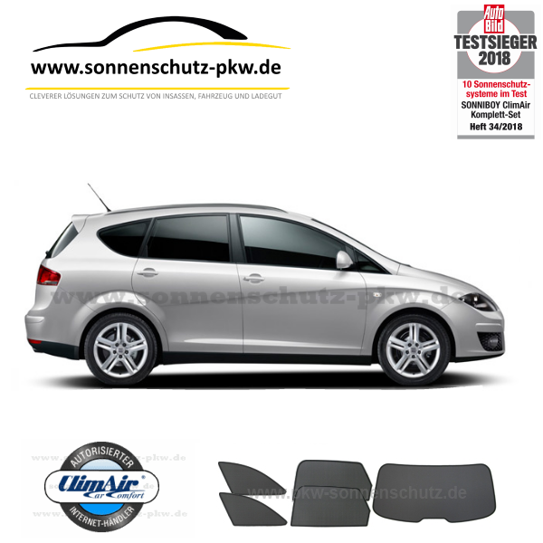 sun shades Seat altea XL