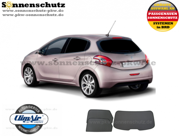 Sun protection Peugeot 208 5-Doors 2012-