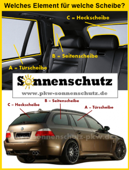 Sun protection Subaru Legacy (BM/BR) 09.2009-09.2014