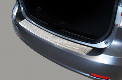 Preview: EDELSTAHL ladekantenschutz edelstahl Toyota Avensis Kombi T27