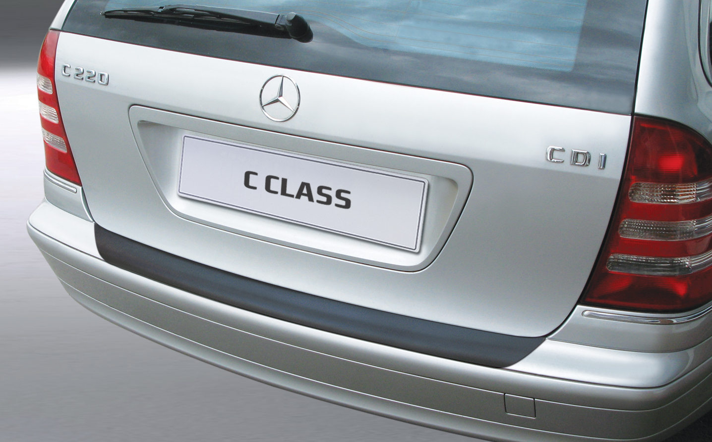 Ladekantenschutz mit Abkantung passend für Mercedes V Klasse und