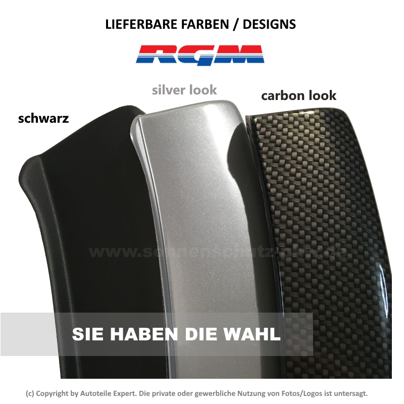 Ladekantenschutz Mercedes-Benz GLC (X253) Edelstahl Hochglanz schwarz
