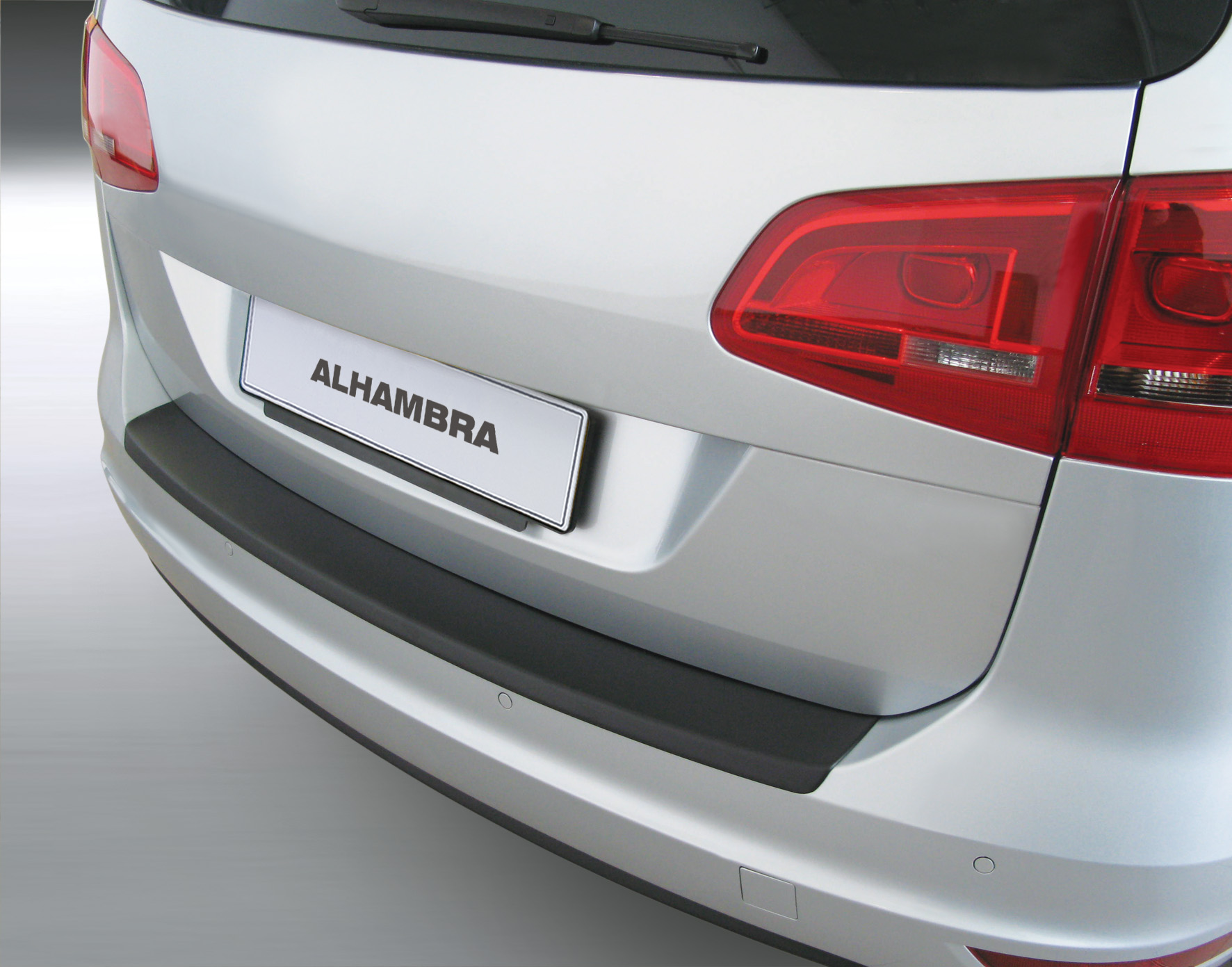 Edelstahl LADEKANTENSCHUTZ Chrom Leiste V2A für VW Sharan II 7N / Seat  Alhambra 