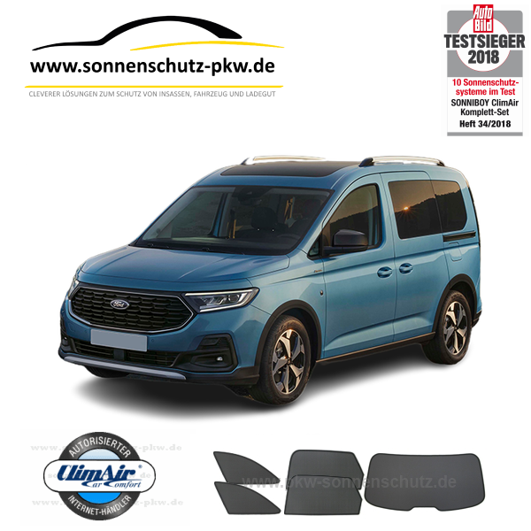 Passgenauer Sonnenschutz für Ford TOURNEO COURIER - Solarplexius